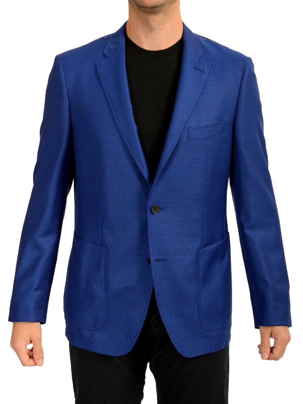 Hugo Boss Men's "Hutsons4" Slim Fit 100% Wool Sport Coat Blazer US 38R IT 48R
